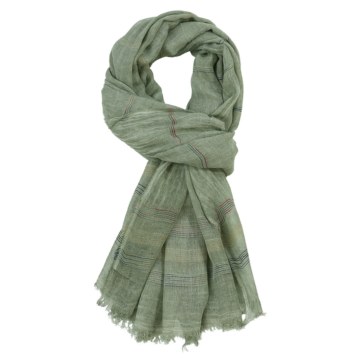 Unisex Winter Scarf | Fashionable Cotton and Linen Shawl