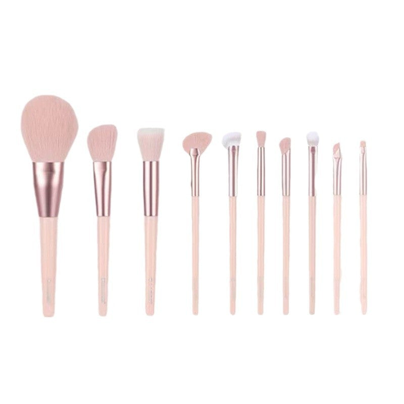 10-Piece Makeup Brush Set | Versatile Cosmetic Tools for Flawless Looks