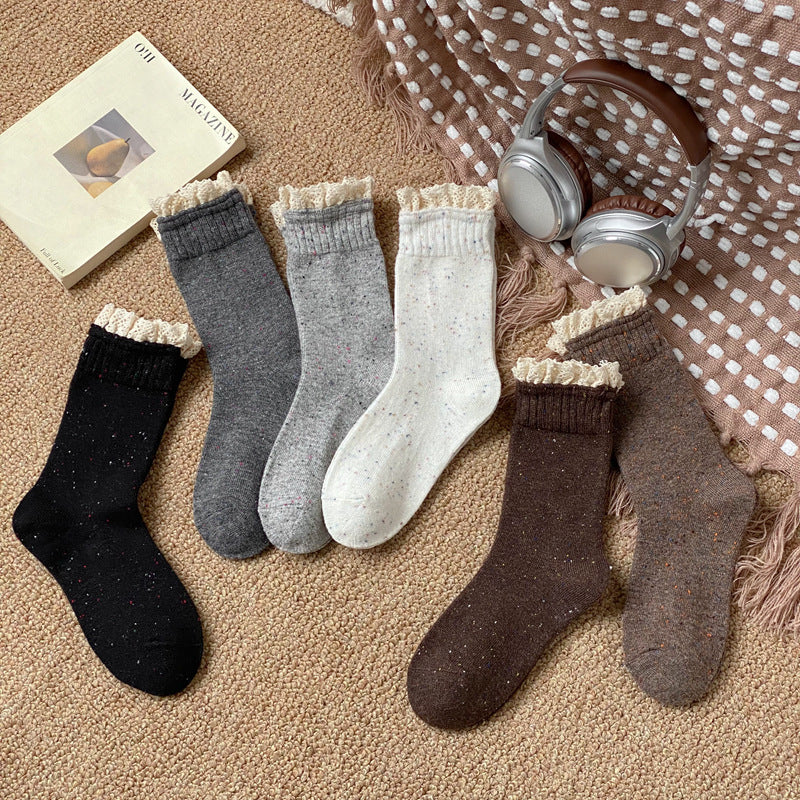 Frilly Kawaii Long Socks for Women | Ultimate Casual Style