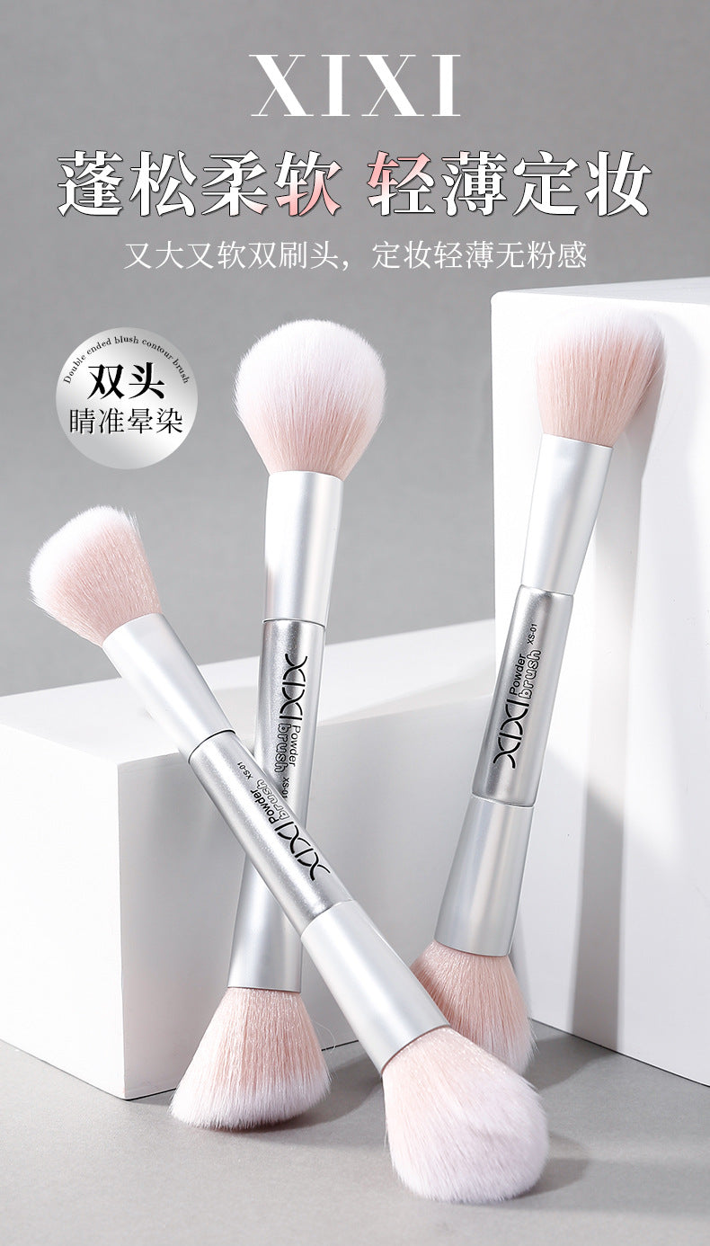 Double Head Makeup Brush | Easy Application Tool for Novices