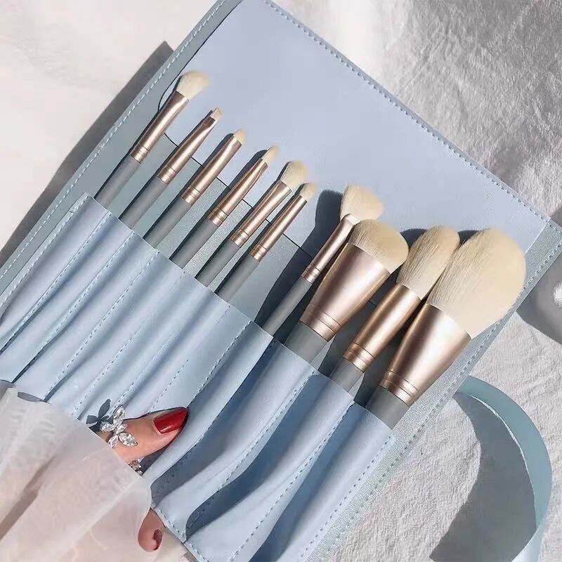 Portable Makeup Brush Set | Essential Beauty Tools for Flawless Looks