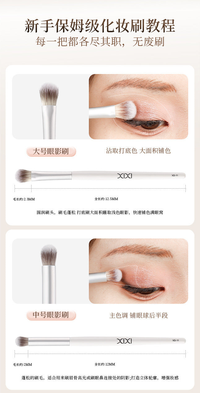 Portable Eye Makeup Brush Set | Easy-to-Use Makeup Tools