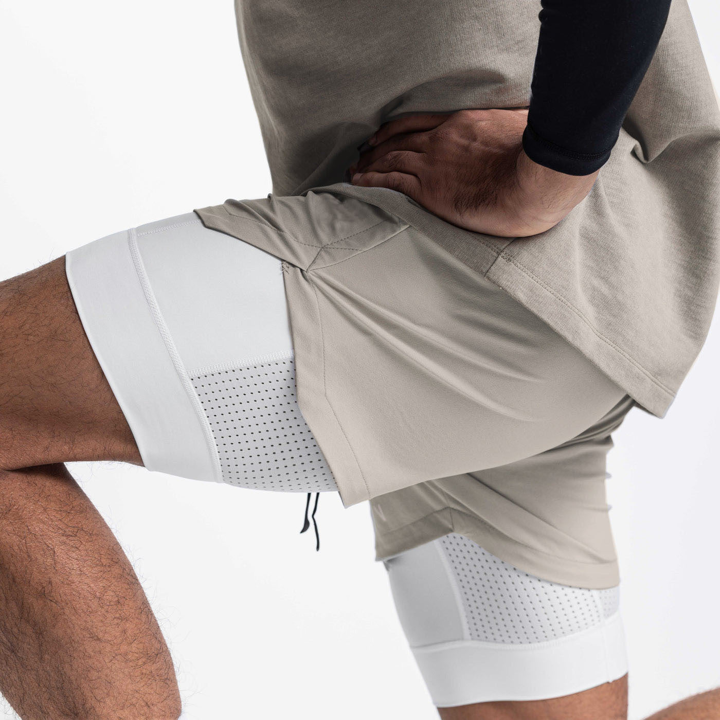 Men's 2-in-1 Running Shorts | Breathable Double Layer Fitness Gear