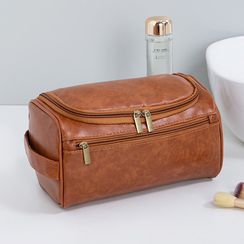 Portable Waterproof Hanging Toiletry Bag for Travel & Cosmetics