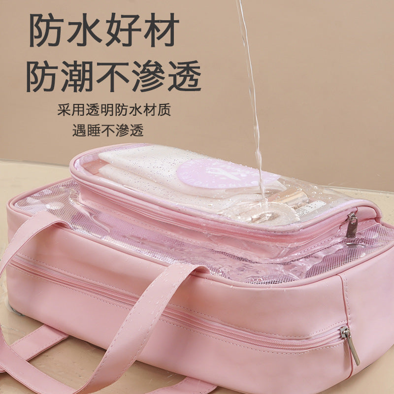 Waterproof Portable PVC Wash Bag for Fitness and Travel