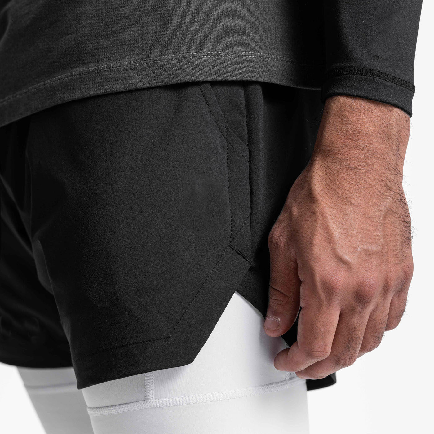 Men's 2-in-1 Running Shorts | Breathable Double Layer Fitness Gear
