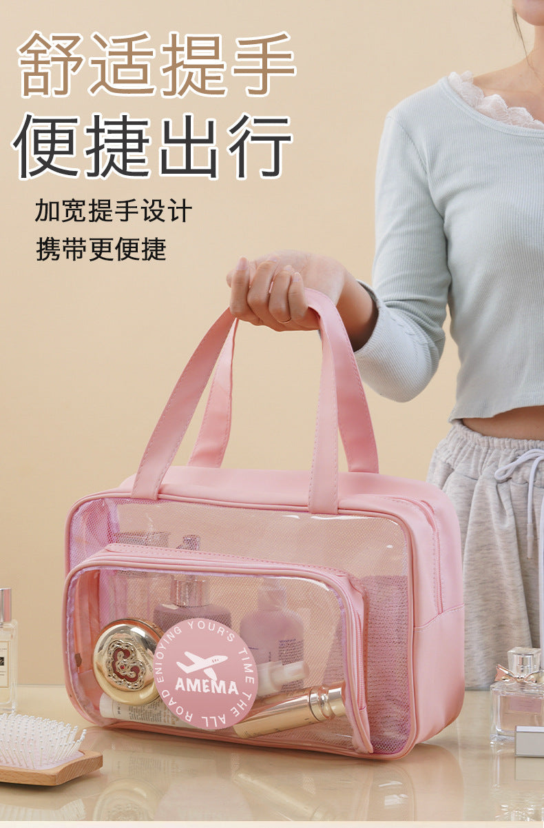 Waterproof Portable PVC Wash Bag for Fitness and Travel