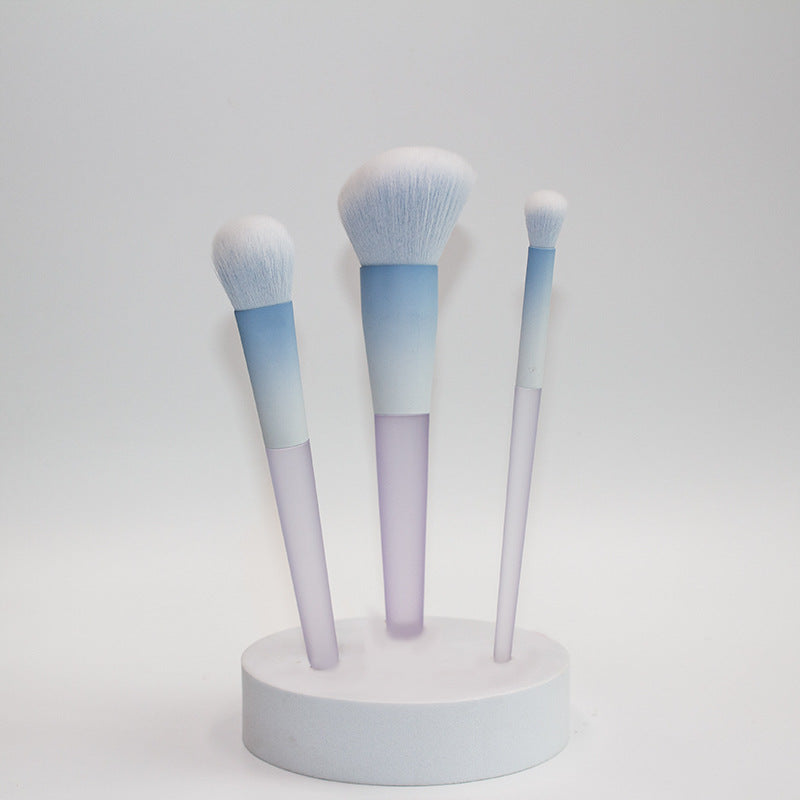 10-Piece Makeup Brush Set | Blush, Powder & Eyeshadow Brushes