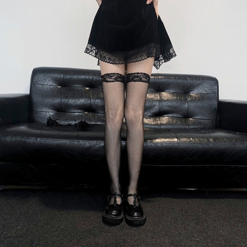 Elegant Long Over-The-Knee Silk Stockings for Women | Seductive Style