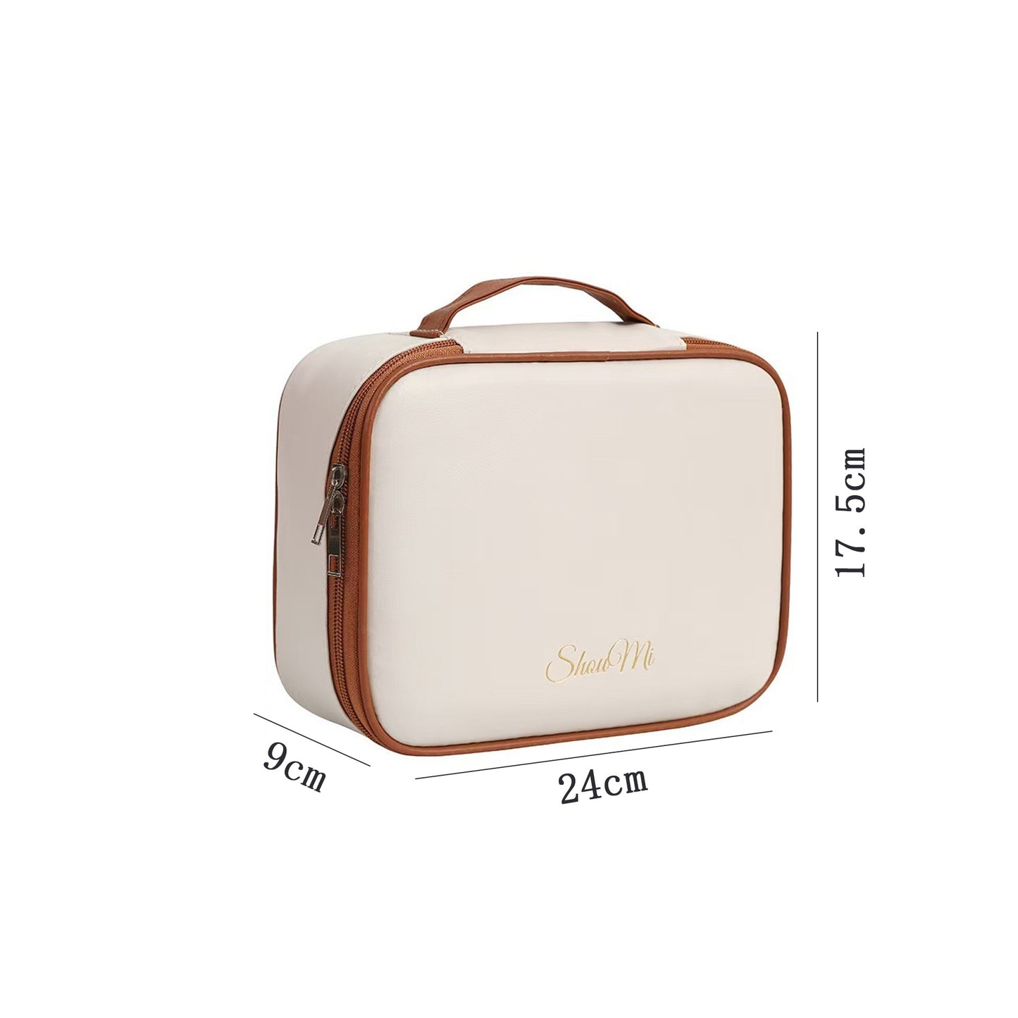 Multifunctional Partitioned Cosmetic Bag | Stylish Makeup Storage