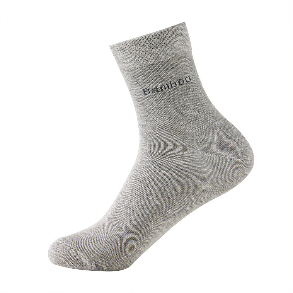 Men's Bamboo Fiber Socks | Sweat-Absorbent and Deodorant Casual Wear