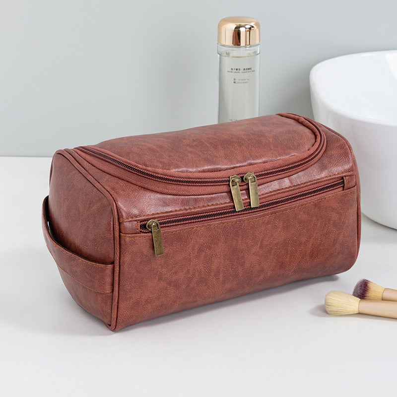 Portable Waterproof Hanging Toiletry Bag for Travel & Cosmetics