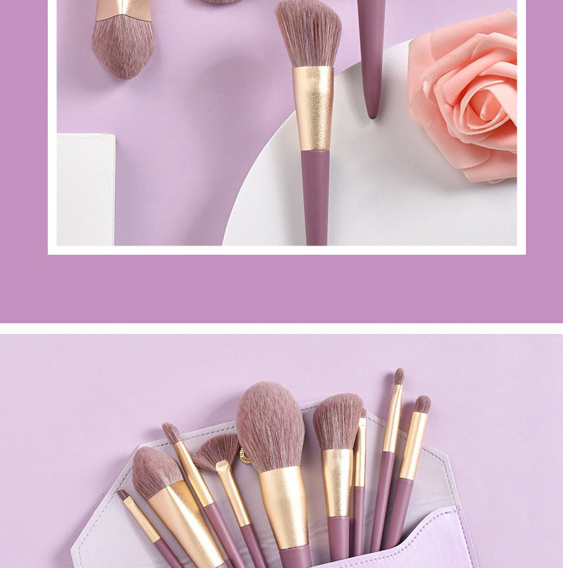 Portable Makeup Brush Set | Essential Beauty Tools for Flawless Looks