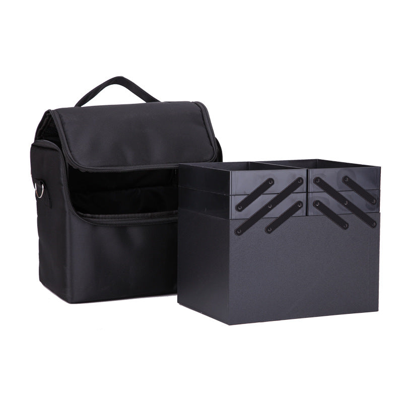 Stylish Large Capacity Makeup Brush Set Cosmetic Storage Bag