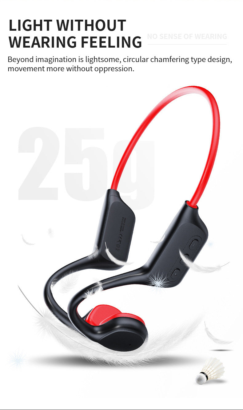 Bluetooth Bone Conduction Earphones | Waterproof MP3 Headphones