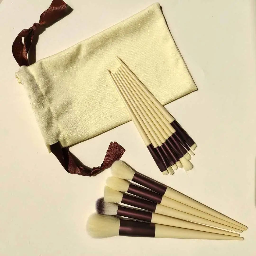 High-Quality Makeup Brush Set | 13 Soft Wool Beauty Tools