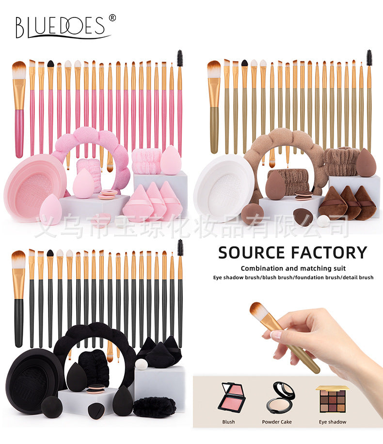 33-Piece Makeup Brush Set | Super Soft & Versatile Beauty Tools