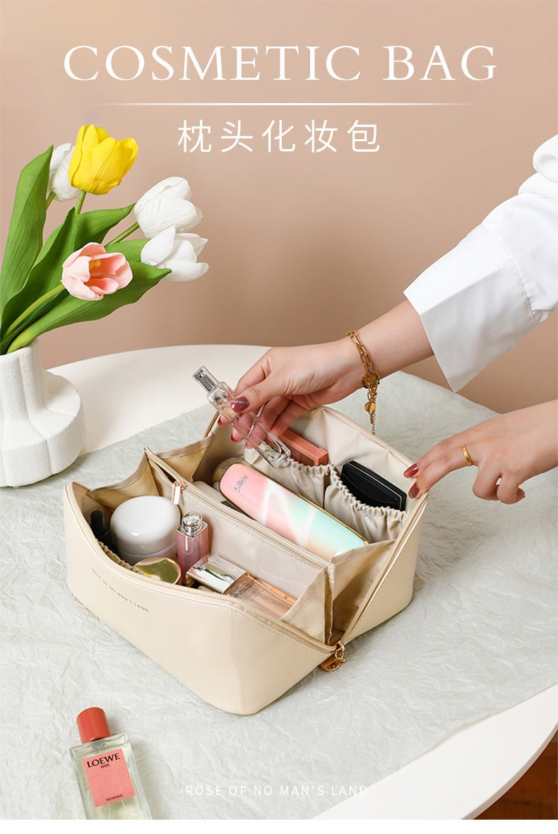 Portable Waterproof Hanging Toiletry Bag for Travel & Cosmetics