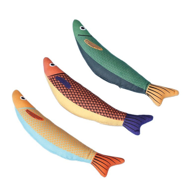 Interactive Cat Toy Fish | Teasing Mint Chew-Resistant Fun