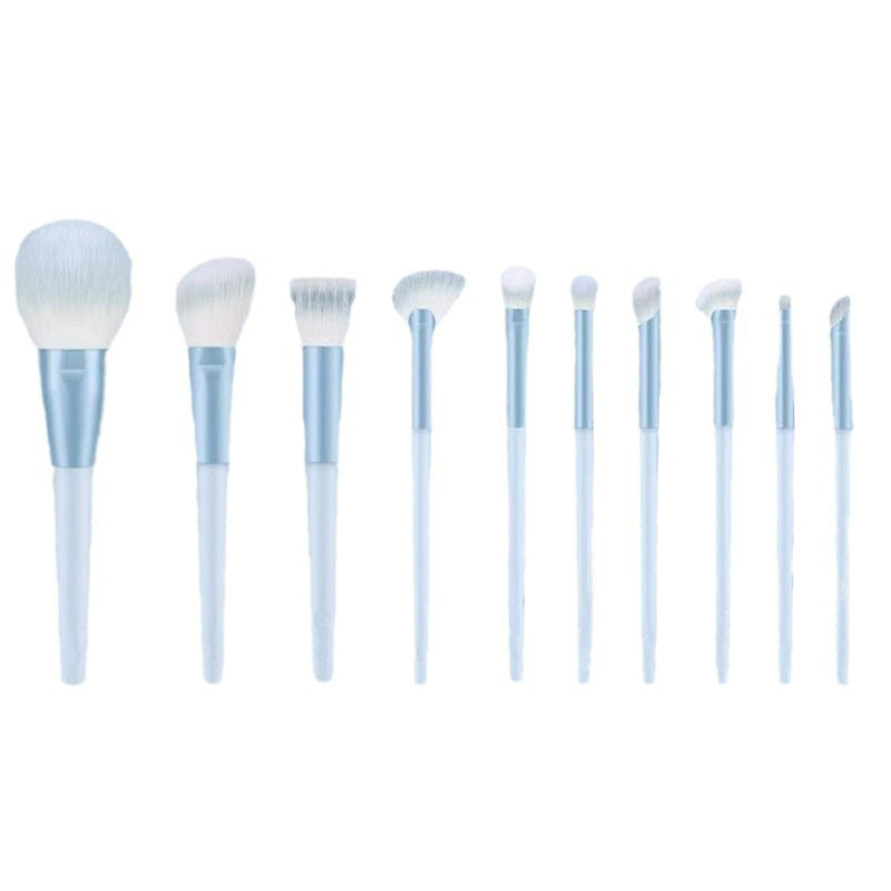 10-Piece Makeup Brush Set | Versatile Cosmetic Tools for Flawless Looks