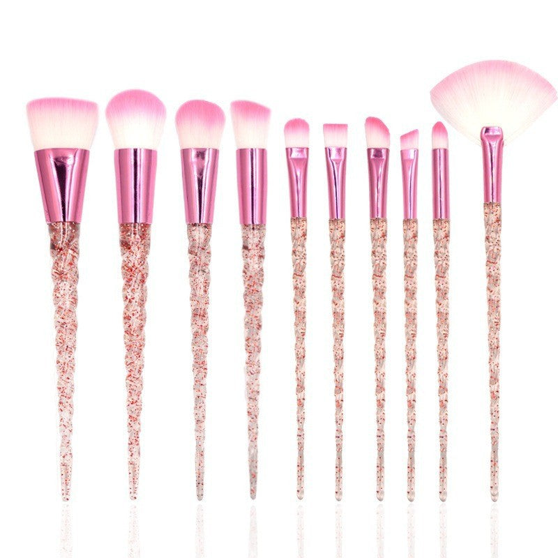 10 Pcs Unicorn Makeup Brush Set | Multifunctional Beauty Tools