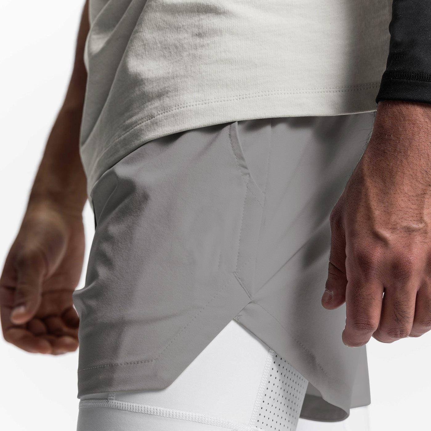 Men's 2-in-1 Running Shorts | Breathable Double Layer Fitness Gear