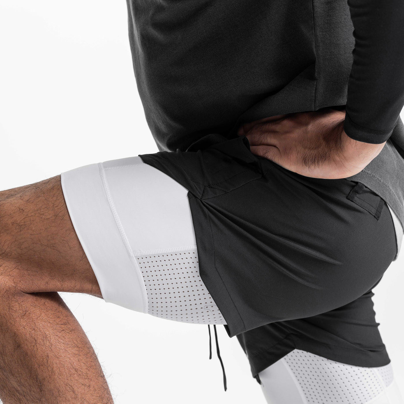 Men's 2-in-1 Running Shorts | Breathable Double Layer Fitness Gear