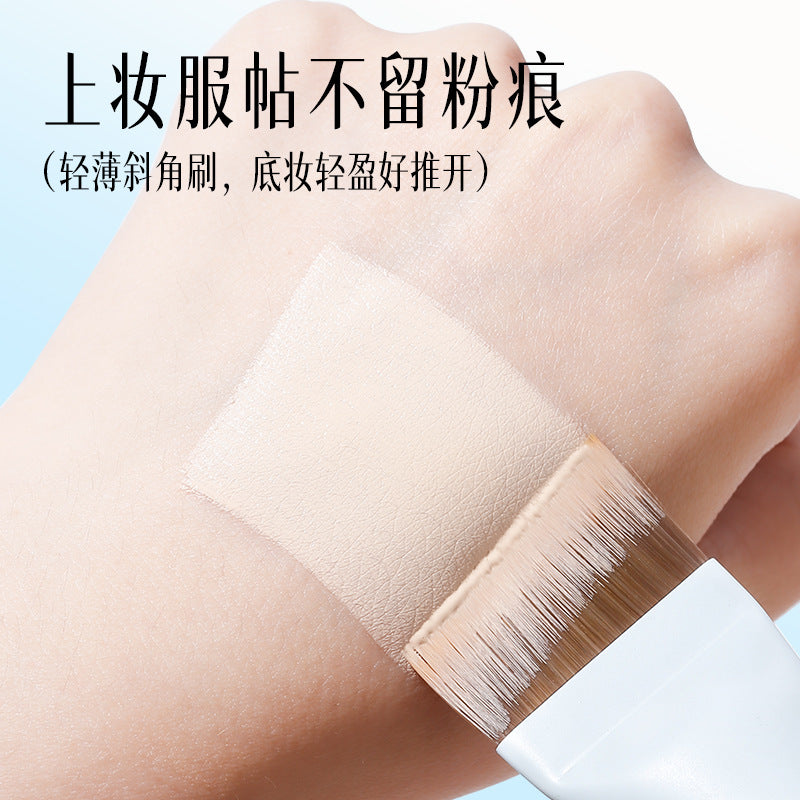 Ultra-Thin Flat Foundation Brush | Precision Makeup Beauty Tool