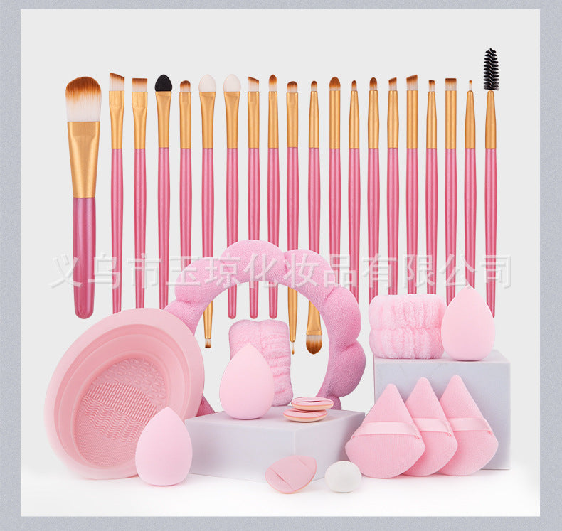 33-Piece Makeup Brush Set | Super Soft & Versatile Beauty Tools
