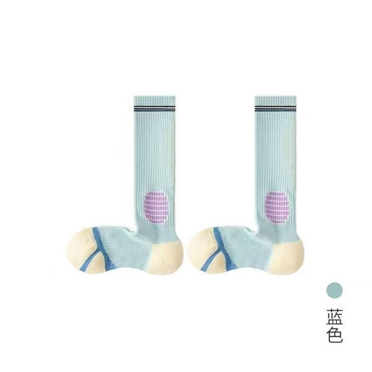 Breathable Long-Tube Calf Socks for Women | Perfect for Sports & Yoga