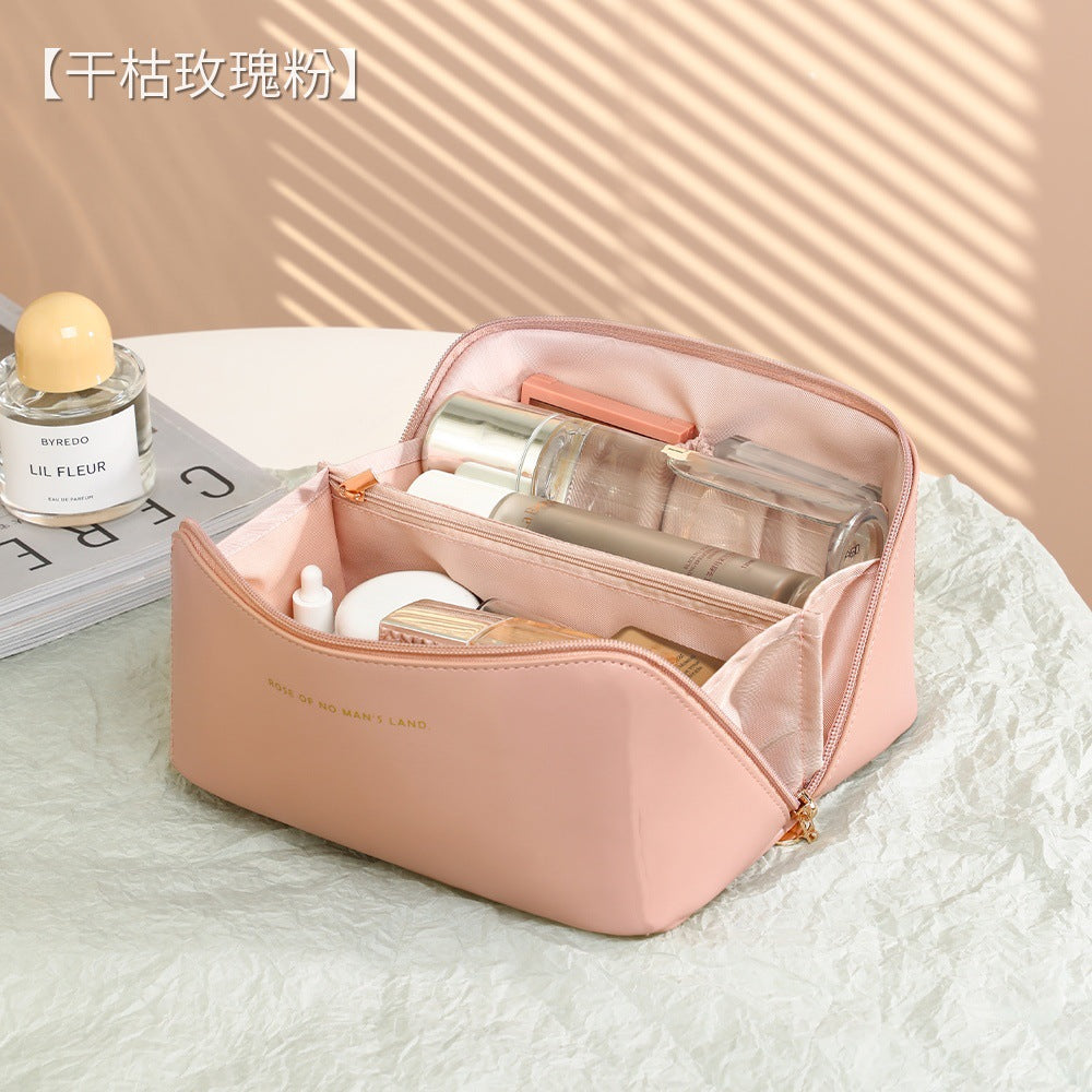 Portable Waterproof Hanging Toiletry Bag for Travel & Cosmetics