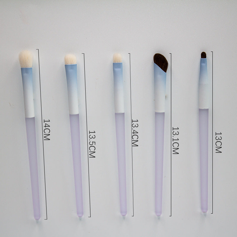 10-Piece Makeup Brush Set | Blush, Powder & Eyeshadow Brushes