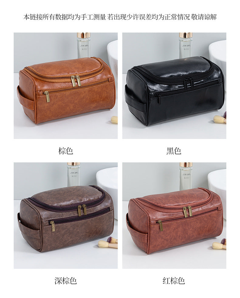 Portable Waterproof Hanging Toiletry Bag for Travel & Cosmetics