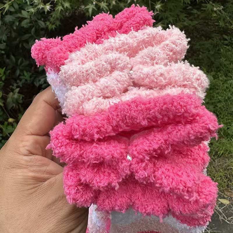 Cozy Heart-Shaped Floor Socks for Women | Warm & Non-Shedding
