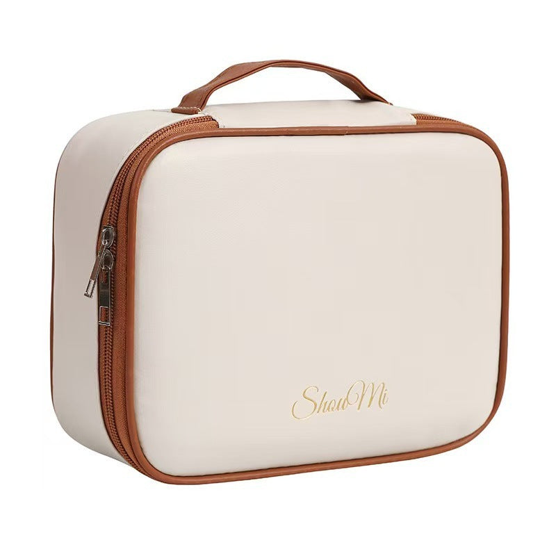 Multifunctional Partitioned Cosmetic Bag | Stylish Makeup Storage
