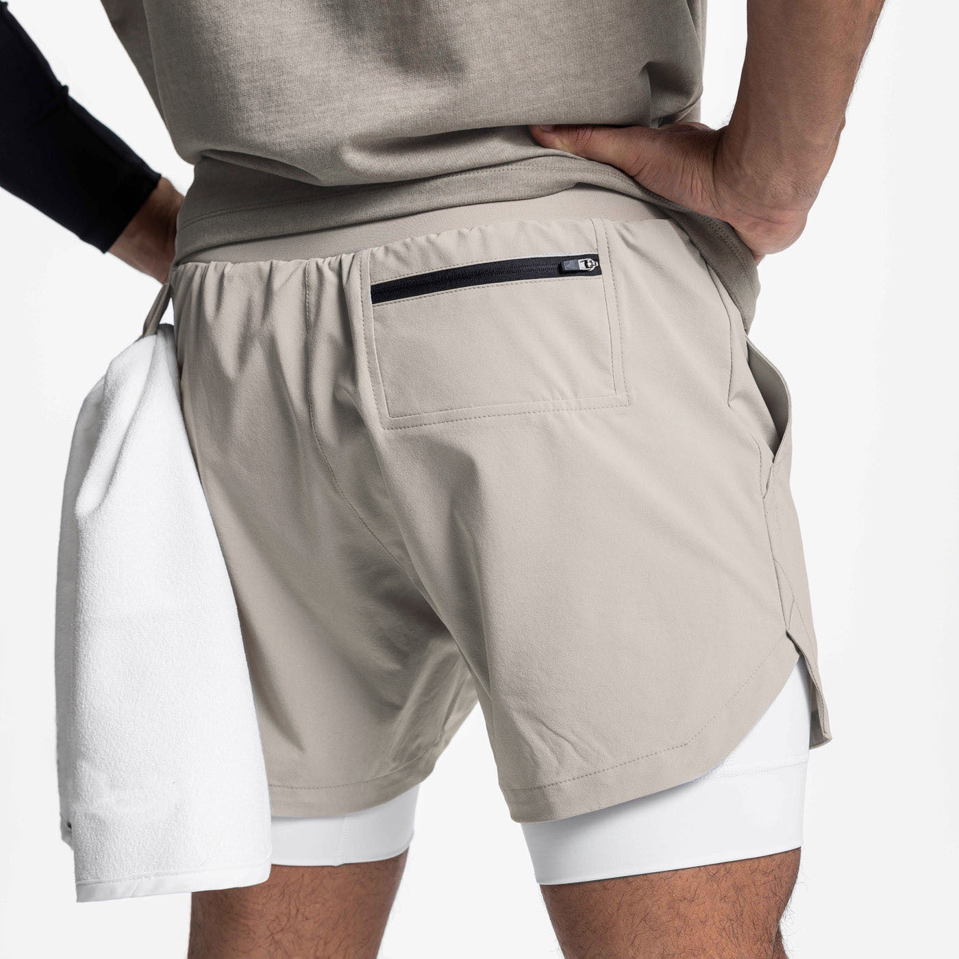 Men's 2-in-1 Running Shorts | Breathable Double Layer Fitness Gear