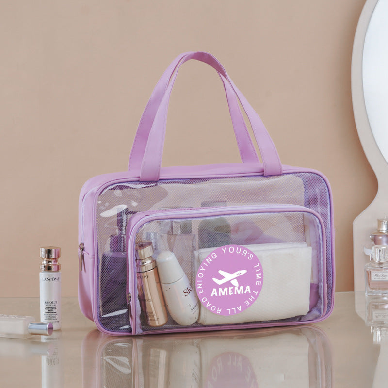 Waterproof Portable PVC Wash Bag for Fitness and Travel