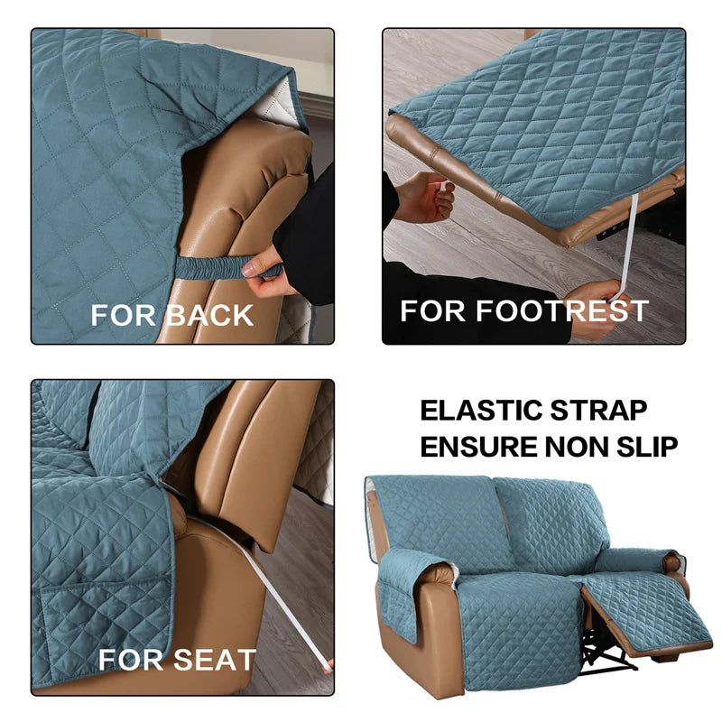 Anti-Cat Scratch Recliner Sofa Cover | Protect & Style Your Couch