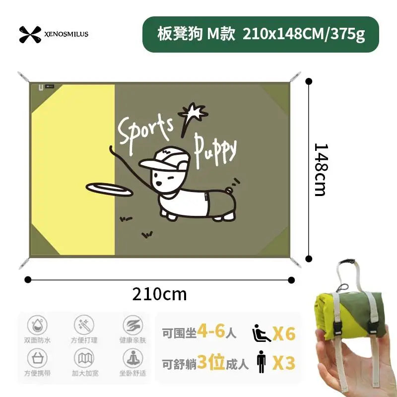 Portable Waterproof Picnic Mat | Lightweight Foldable Beach Pad