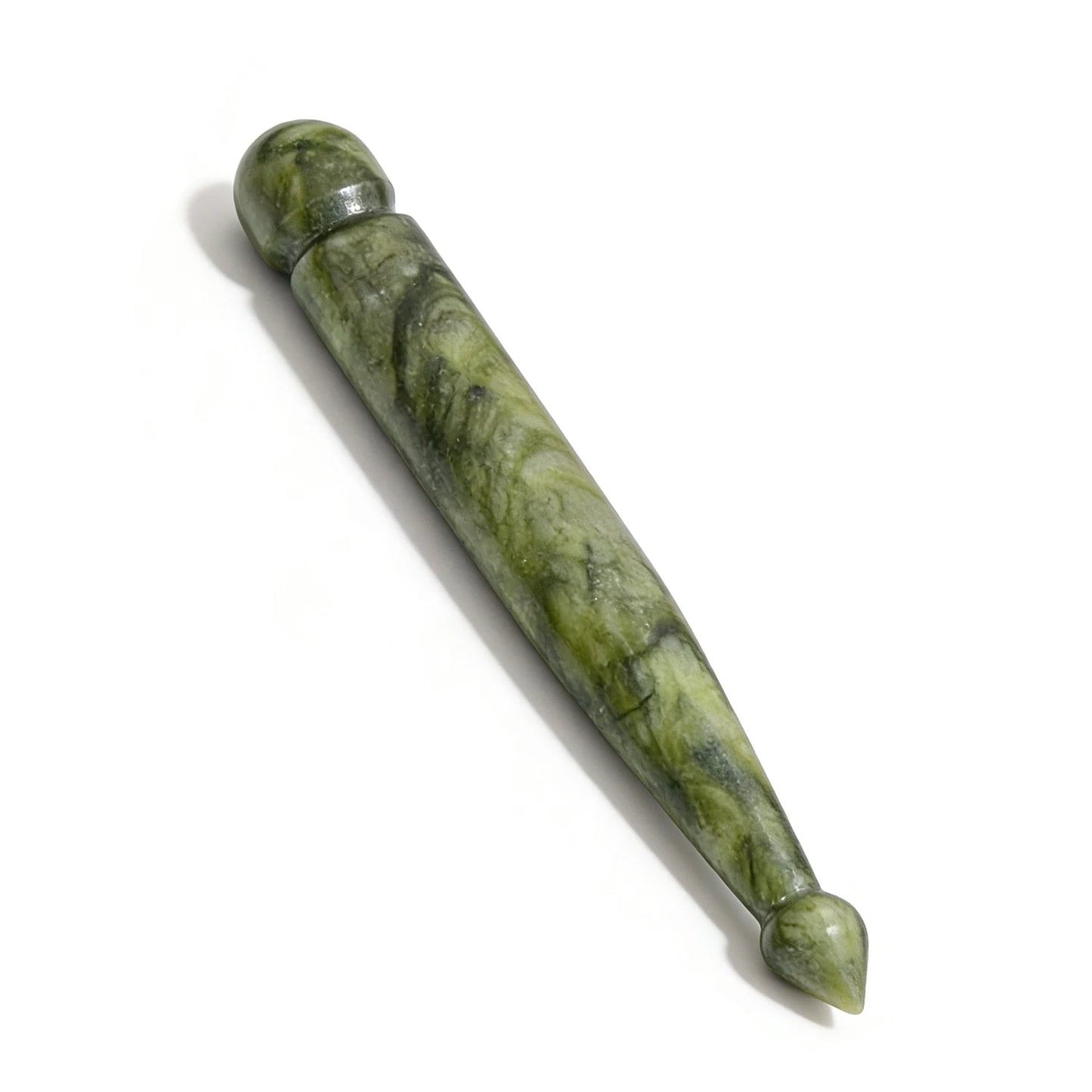 Natural Jade Gua Sha Acupuncture Pen for Deep Tissue Massage