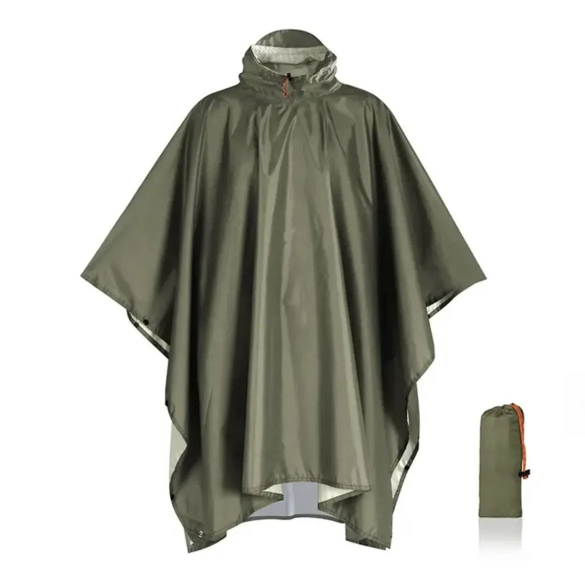 Impermeable de viaje 3 en 1 | Poncho ligero para entusiastas del aire libre