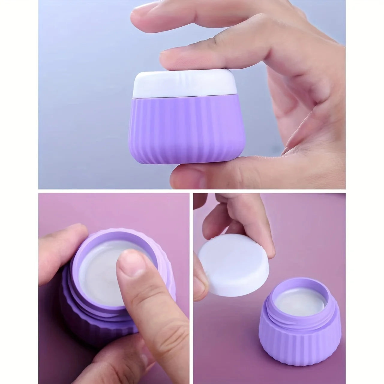 TSA Approved Silicone Toiletry Travel Container | Leak-Proof Accessories