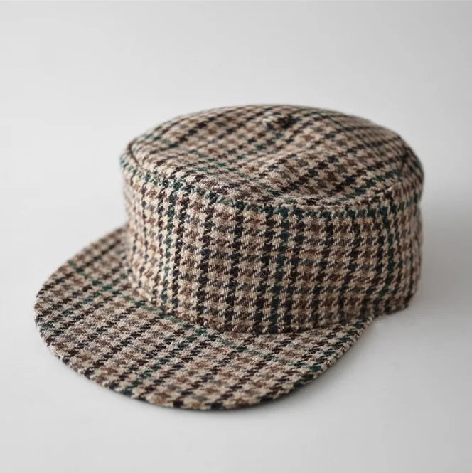 Retro Embroidered Duckbill Caps | Casual Leopard Print Baseball Hat