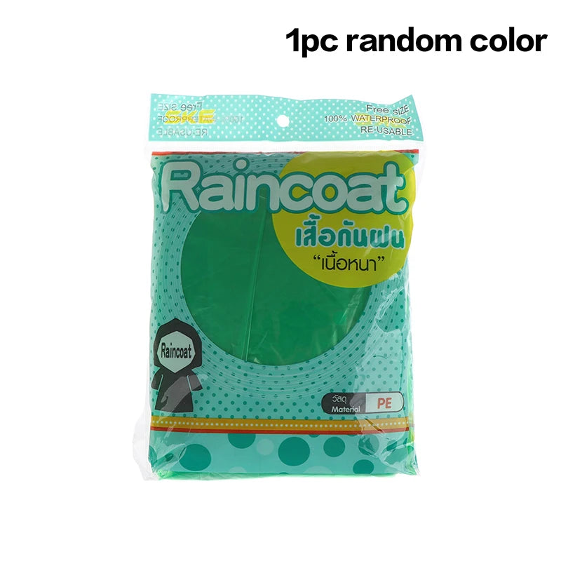 Lightweight Waterproof Raincoat | Multicolor Outdoor Rainwear