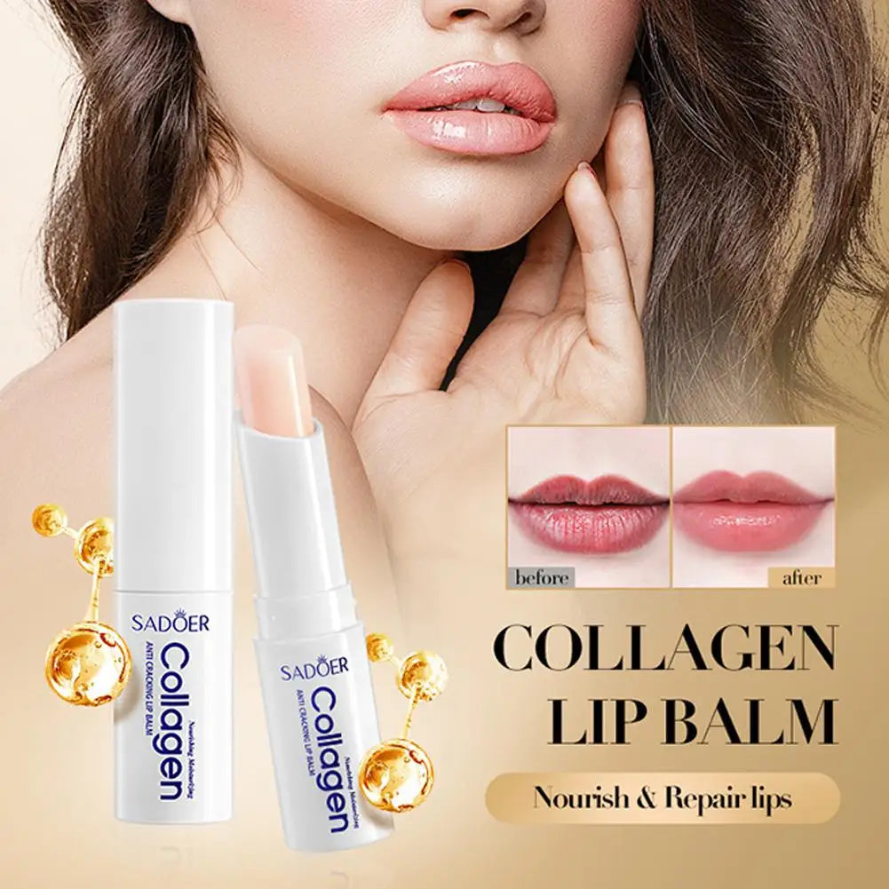 Moisturizing Collagen Lip Balm | Nourishing & Hydrating Care