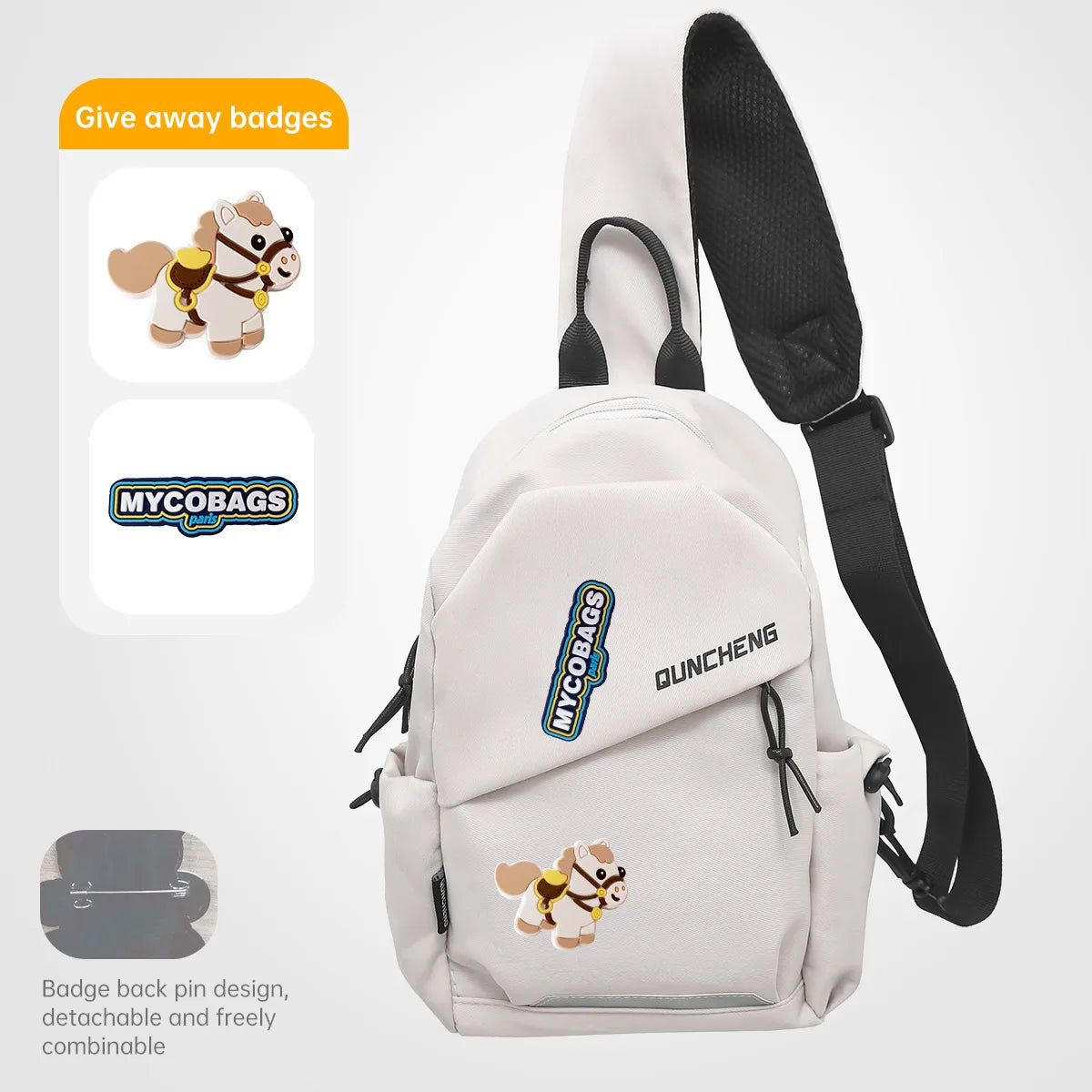 Versatile Crossbody Shoulder Bag for Outdoor Activities