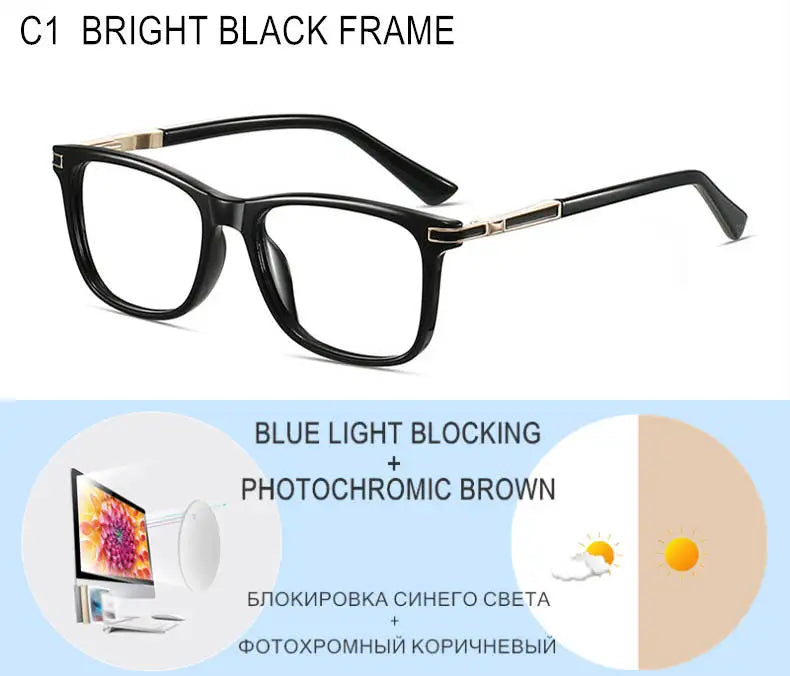 Custom Prescription Glasses | Blue Light Blocking & Photochromic Lenses