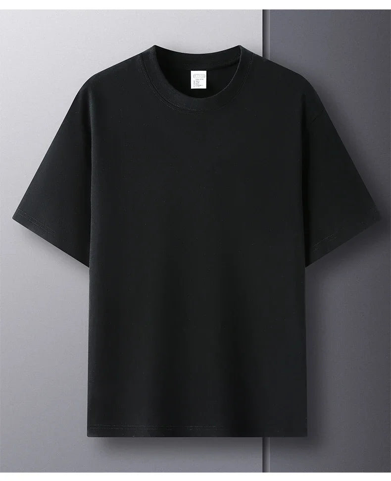 Men's Breathable Cotton Summer T-Shirt | Fashionable Short Sleeve Top
