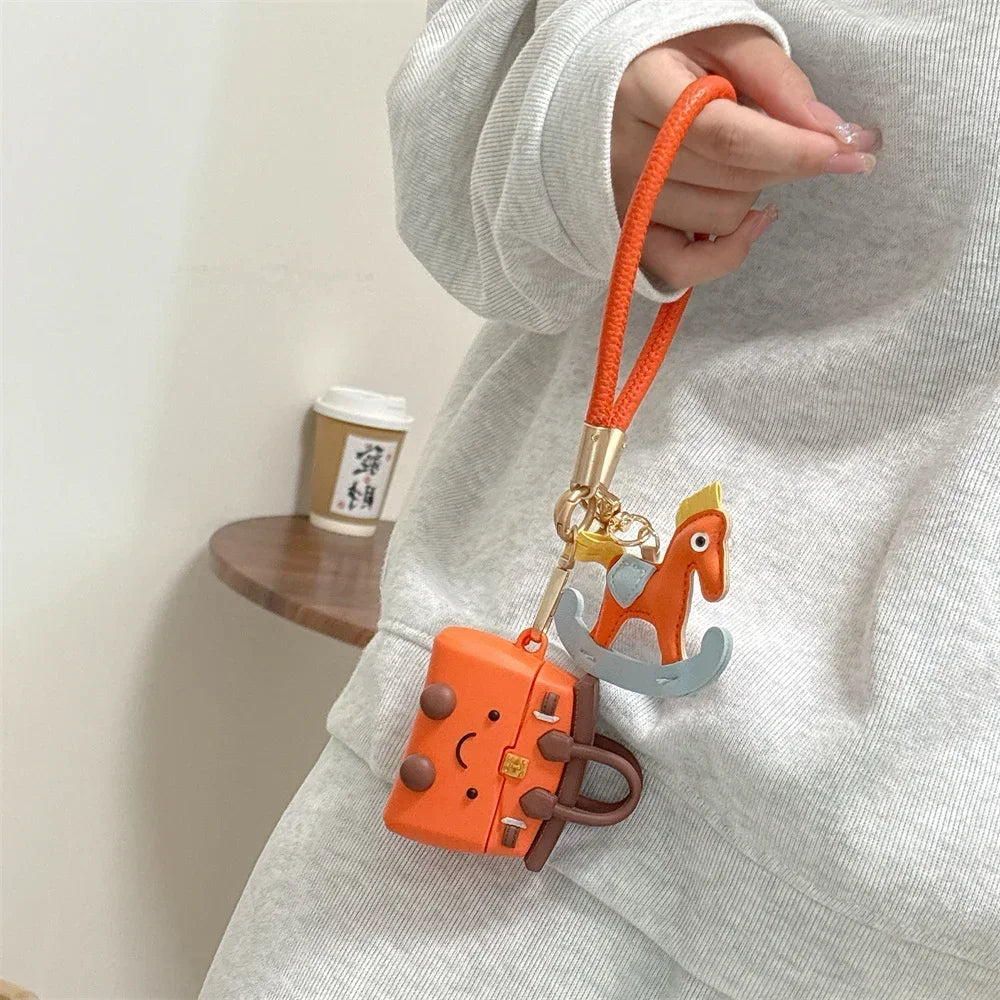 Bonita funda de silicona para auriculares | Cubierta protectora y a prueba de golpes