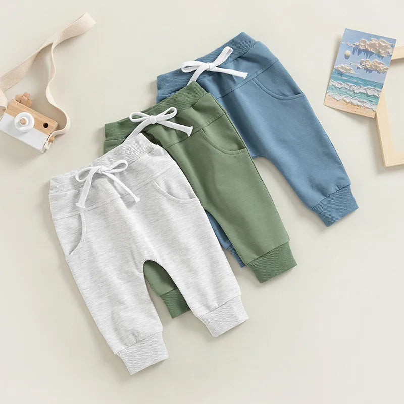 Baby Boys Sweatpants with Pockets | Comfort & Style for Toddlers